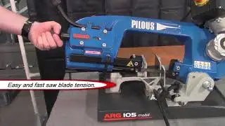 Ленточнопильный станок PILOUS ARG 105 Mobil