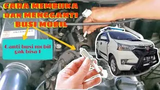 #busitoyotaavanza  CARA MEMBUKA DAN MENGGANTI BUSI MOBIL