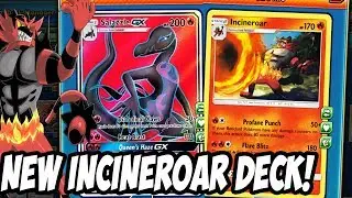 New Shining Legends Incineroar/Salazzle GX! Incineroar Po-Town FIREBOX Rogue Deck! PTCGO