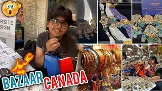 Our First Eid Bazaar in Canada 2023 | How New Pakistani doing Business in Canada
