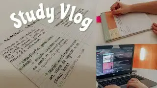 STUDY VLOG || GIULIA FREITAS
