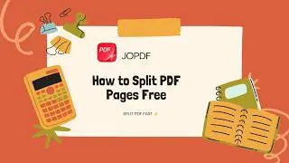 How to Split PDF Pages Free | JOPDF