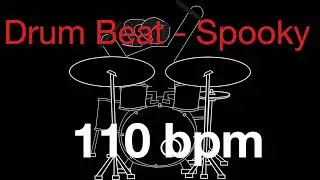 110 bpm - Drum Beat - Spooky Funk Beat