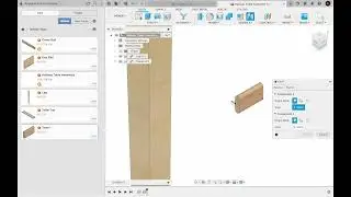 PART 9 - Leg and Tenon Assembly - HALLWAY TABLE