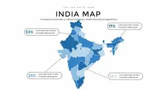 Create Stunning India Keynote Maps for Presentations | Download Free Template