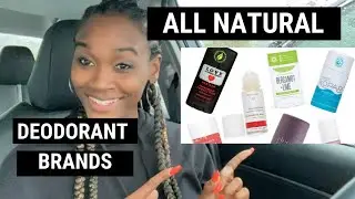 ALL NATURAL DEODORANT BRANDS IN THE MARKET