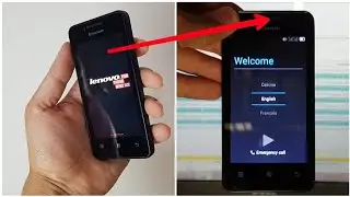 عمل سوفت وير لهواتف لينوفو a319 Lenovo A319 software عن طريق الكمبيوتر وحل مشكله الوقوف على الشعار