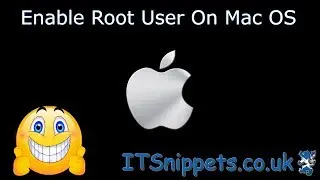 Enable Root User On MacOS/OSX (
