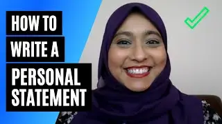 How To Write A Personal Statement | International Students