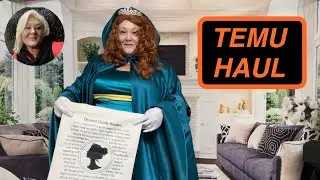 DID YOU SAY COSTUME PARTY? || TEMU HAUL 👻🎃🕷️🕸️💀🦇👀👁️