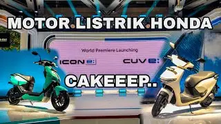 CAKEP... MOTOR LISTRIK HONDA ICON E & CUV E