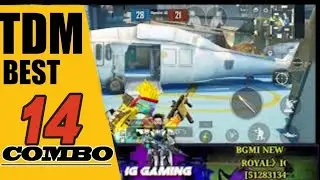 TDM KING 🤴| TDM CLUTCH IN VICTOR BABA GUN 🔫 | TDM BEST 14 COMBO😎