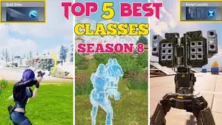 *SEASON 8* TOP 5 BEST CLASSES IN COD MOBILE | codm br best class | best class in cod mobile| codm br