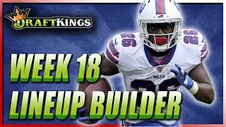 DRAFTKINGS WEEK 18 NFL DFS | LINEUP STRATEGY & TOURNAMENT PICKS