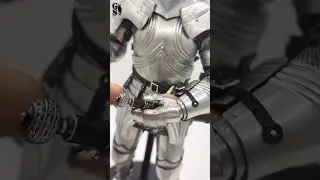 Medieval knight in gothic armor - 1/6 scale action figure by Coomodel