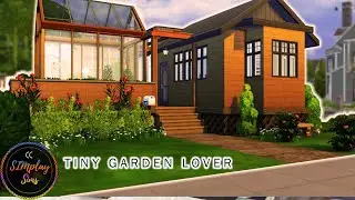 Tiny Garden Lover | SIMS 4 SPEED BUILD | CC