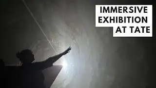 Immersive exhibition at TATE 🌀: Anthony McCall, Solid Light