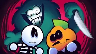 Жуткий месяц - смертельные улыбки - секретная концовка  Spooky Month   Deadly Smile secret ending