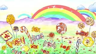 долина сладостей футаж заставка