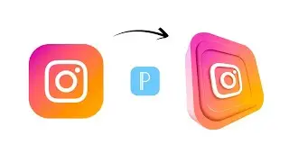 Create ⭐3D ICONS  in Pixellab | Pixellab Tutorial | How to make 3D Icons