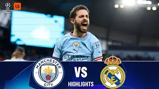 Man City vs Real Madrid | 4-0 | UEFA Champions League Highlights | LiveScore