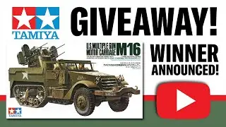🏆  WINNER ANNOUNCED 🏅 1/35 TAMIYA M16 Giveaway - ** WORKBENCH HOBBIES first competition **