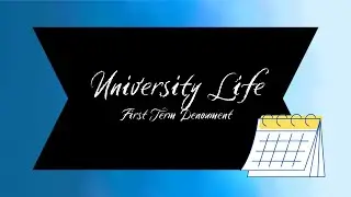 Crash Course of What Happened My First Term: University Life