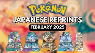 Japanese Pokémon Reprints That Are Coming This February 2025!