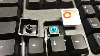 Inland ProHT Mechanical Keybaord Typing Sound (Otemu Blue Switch)