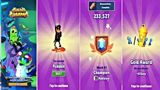 Subway Surfers (Haunted Hood 2024) Unlimited Keys, FREE Jackpot,🔓 Pumpkin Board On Monster Monday!