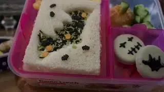 Quick and Easy Halloween Lunch box idea Bats | Lunchbox World