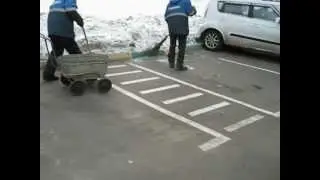 уборка дворовой территории
