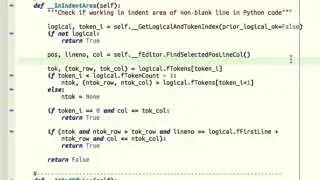 Block management with ':' in Wing IDE 5