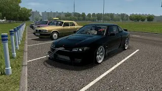 Nissan Silvia S15 Turbo at City Drift (City Car Driving)