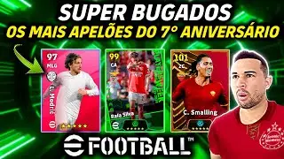 SUPER BUGADOS! NOVOS JOGADORES E ÉPICO FREE,QUEM SÃO OS MELHORES PRA CONTRATAR NO EFOOTBALL 2024?
