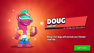 How to Unlock Doug Brawler Easily | Brawl Stars