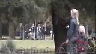 whipping in the park