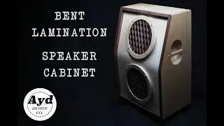 Curved Guitar Amp Speaker Cabinet - Bent Lamination - DIY 2x12 Build Woodworking