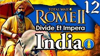 MASSIVE MACEDON FORT BATTLE 15K! Total War Rome 2: DEI: Maurya Empire India Campaign Gameplay #12