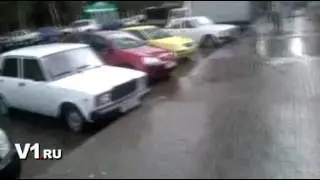 Новости Волгограда: ливень парализовал движение