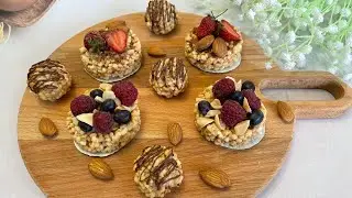 Anthill cake. Options for serving portioned anthills. Anthill.