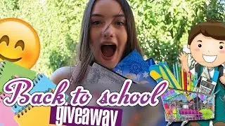 Back To School Giveaway