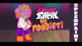 VS. FOODIETI Speedpaint || Friday Night Funkin'