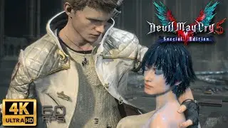 Devil May Cry 5 Special Edition | Nero Saves Lady (4K 60Fps)