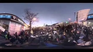 The Grid 360: Protest at Chicago Police Headquarters