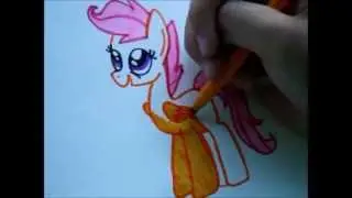 Как Нарисовать Пони Скуталу ♥