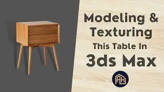 Furniture Modelling and Texturing in 3ds Max | Ahsaan Rehman | Hindi/Urdu