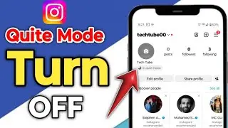 How To Remove QUITE MODE on Instagram || How To Turn Off QUITE MODE in Instagram | 2024