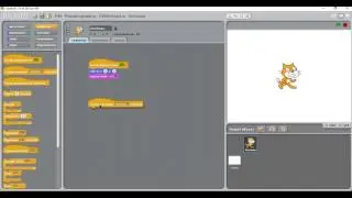 Первый Видео урок по работе в Scretch