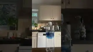 My Bottle Disappeared #bottleflip #kitchen #bottleless #bottlestopper #rollerbottles #sodamachine